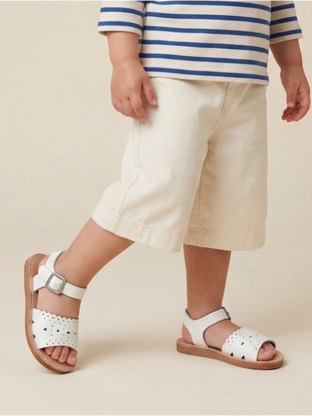 Freshly Picked Laguna White Leather Sandals